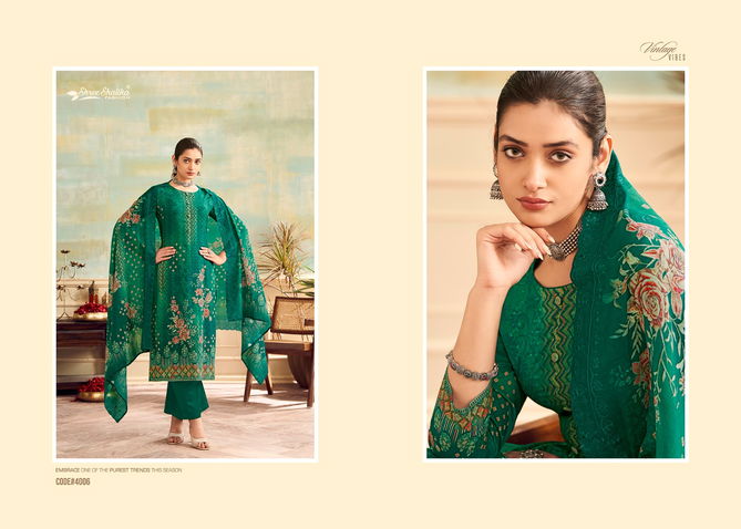 Mahajabeen Vol 4 By Shree Shalika Cotton Embroidery Printed Salwar Kameez Wholesale Online
